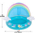 Aufblasbarer Babypool Regenbogen Baby Kleinkinder Spritzpool